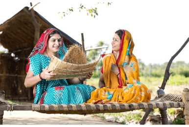 Women engaged in literacy and documentation work